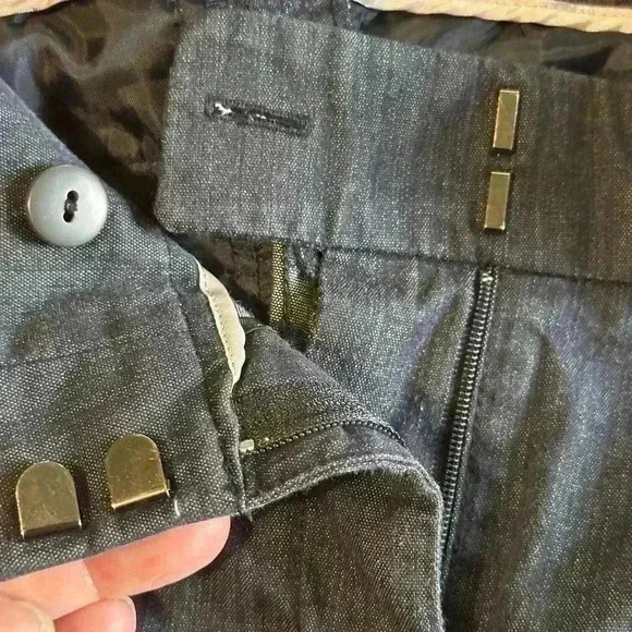 Anne Taylor Loft Flat Front Dress Pant. Size 0. Blue. Stretch. Julie Style - Picture 4 of 7